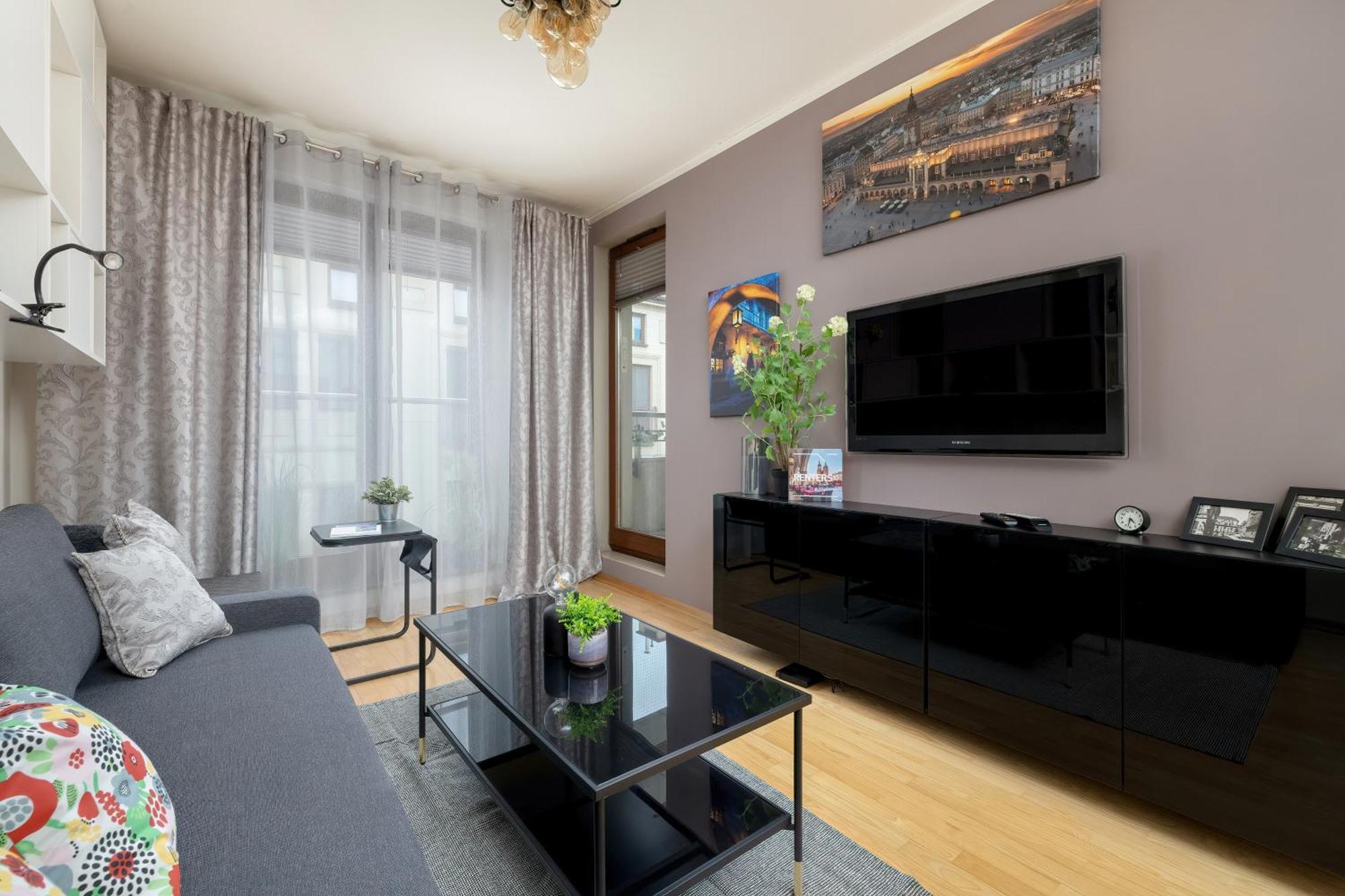 Apartment Beautiful With Free Parking In Kazimierz District By Renters